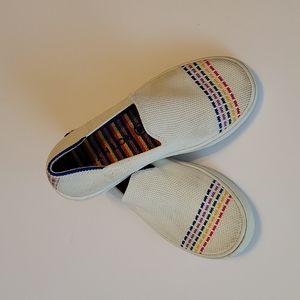 Size 12  Rothy's Rainbow Shoes